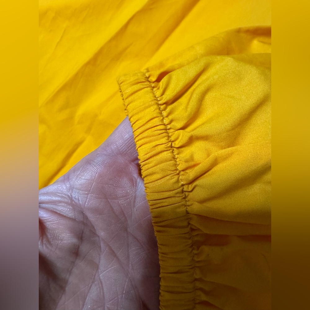Tory Burch Yellow/Orange and White Tunic Top - Picture 9 of 13